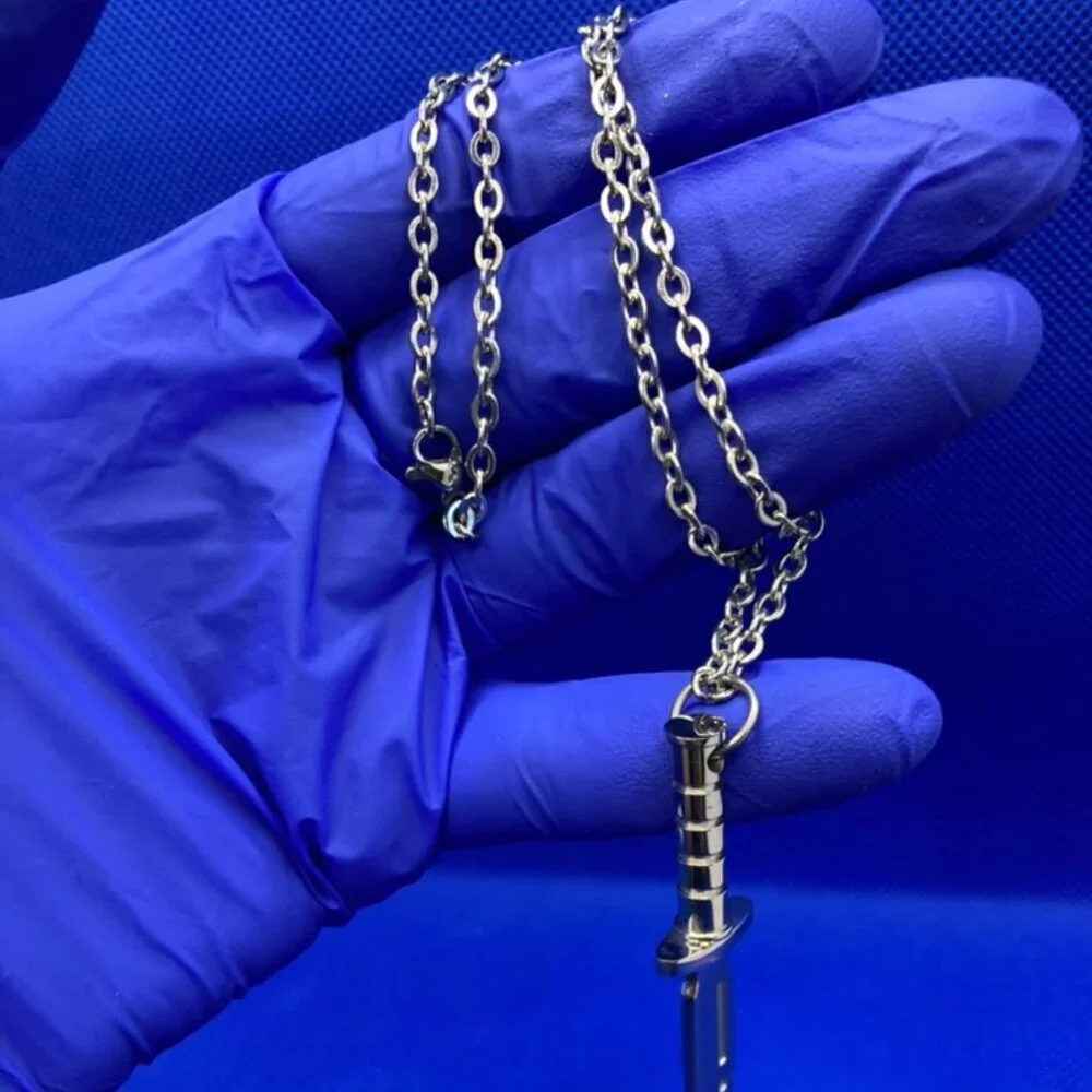 Stainless Steel Dagger Necklace